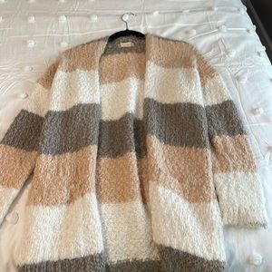 Altard State Multi Colored Long Cardigan